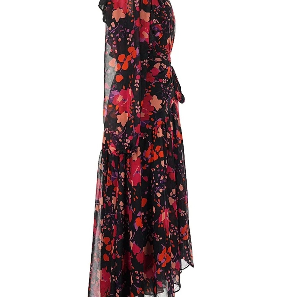 SLATE AND WILLOW FLORAL MIDI WRAP DRESS- EUC- XXL - Picture 9 of 16